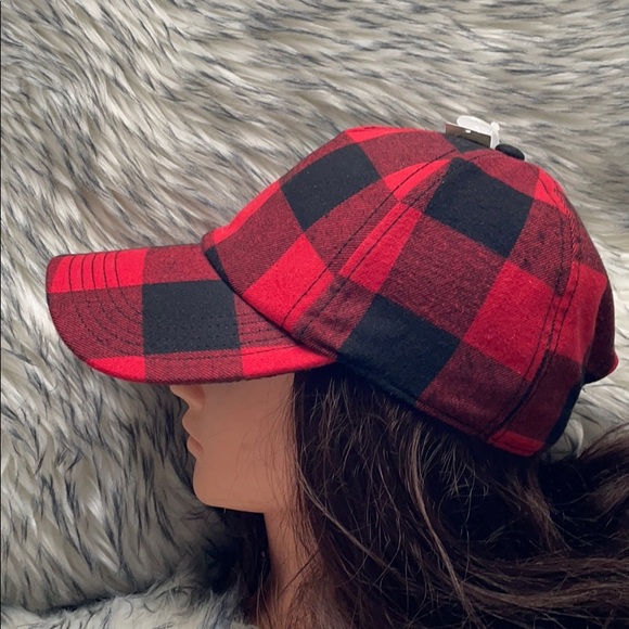 Gap NWT Buffalo Check Red Black Plaid - Picture 6 of 7